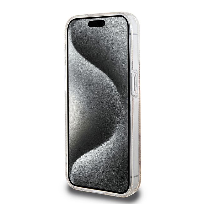 Husa pentru  iPhone 15 Pro Max cu MagSafe Guess - IML Series - maro