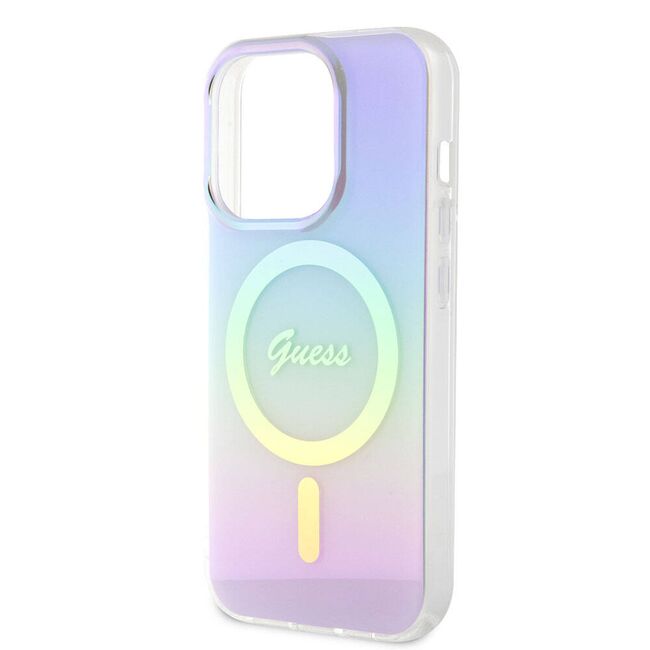 Husa pentru  iPhone 15 Pro Max cu MagSafe Guess - IML Series - mov