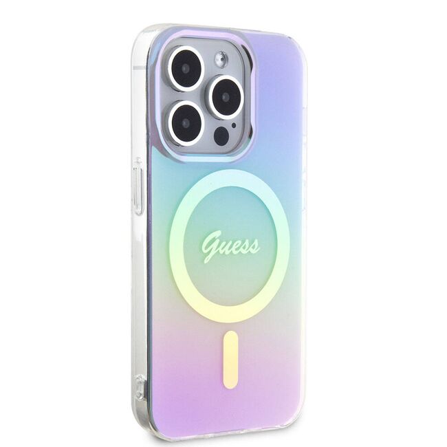 Husa pentru  iPhone 15 Pro Max cu MagSafe Guess - IML Series - mov