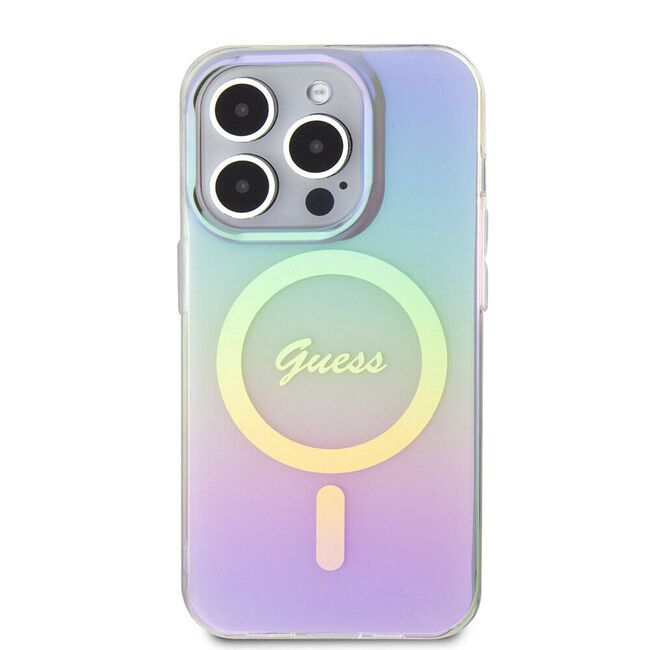 Husa pentru  iPhone 15 Pro Max cu MagSafe Guess - IML Series - mov