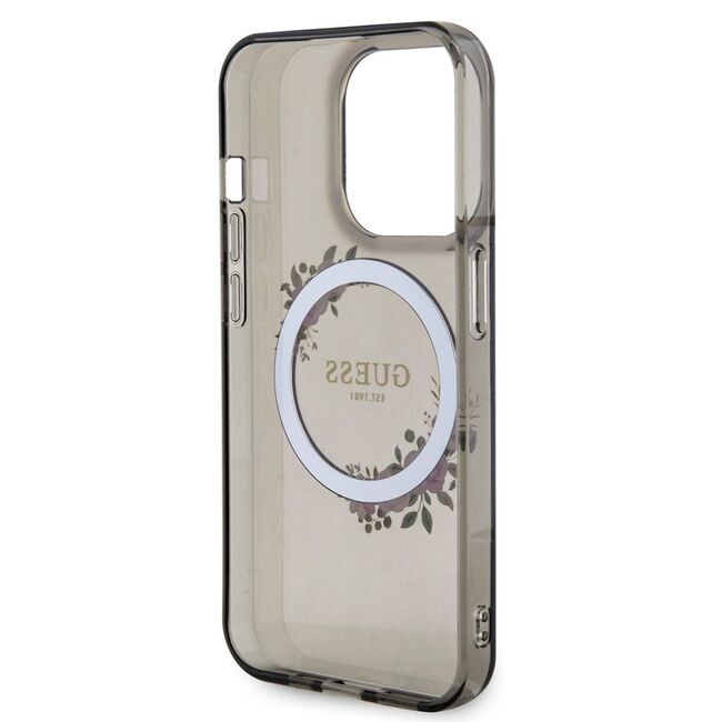 Husa pentru  iPhone 15 Pro Max cu MagSafe Guess - IML Series - negru
