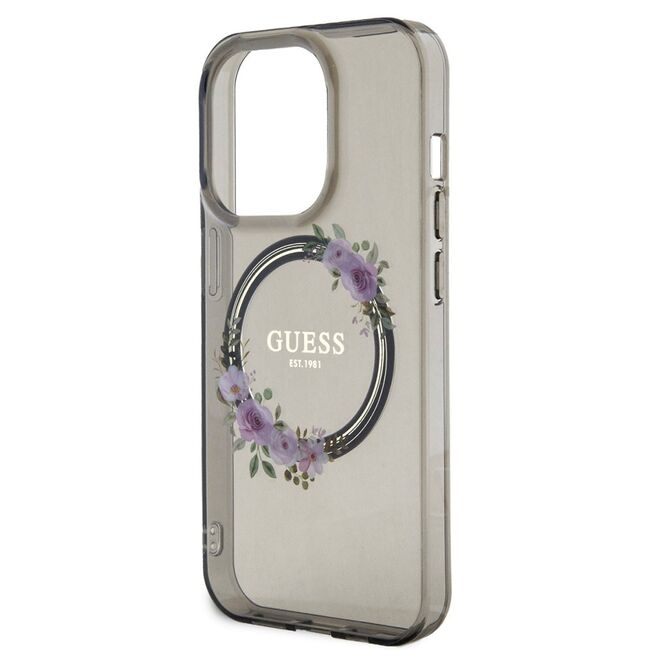 Husa pentru  iPhone 15 Pro Max cu MagSafe Guess - IML Series - negru