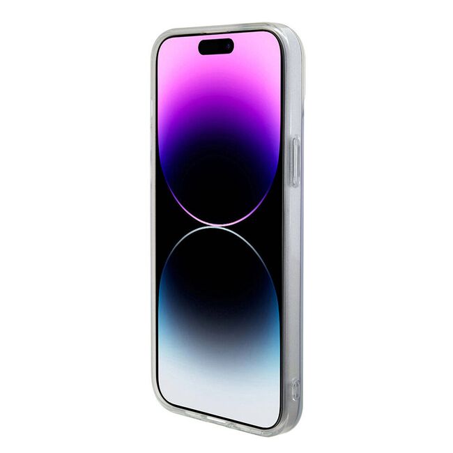 Husa pentru  iPhone 15 cu MagSafe Guess - IML Series - mov