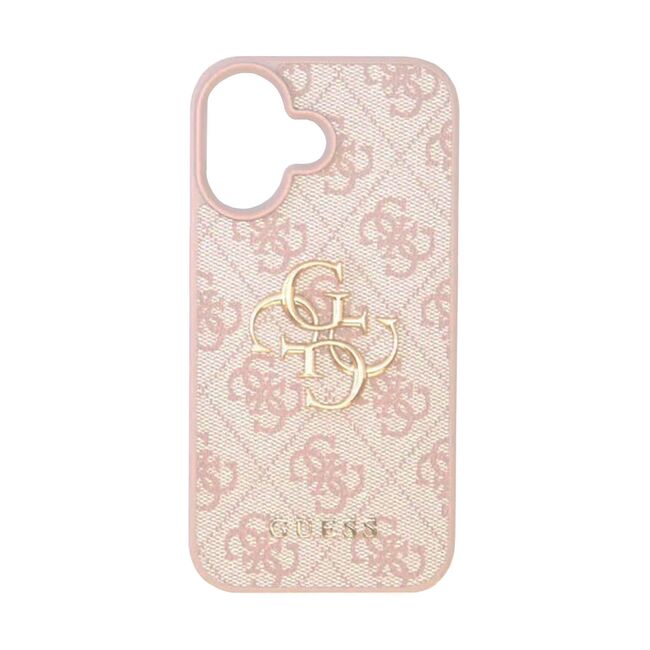 Husa pentru  iPhone 16 Plus Guess - Hardcase 4G Series - roz