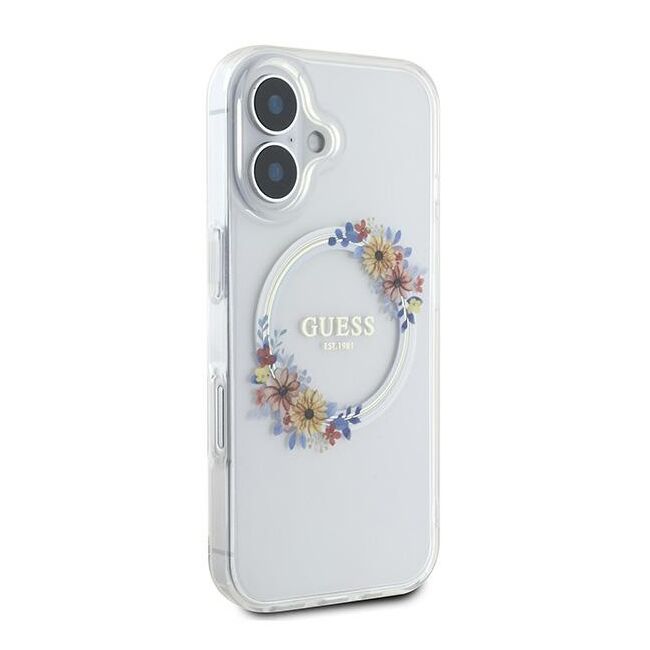 Husa pentru  iPhone 16 Plus cu MagSafe Guess - IML Series - clear