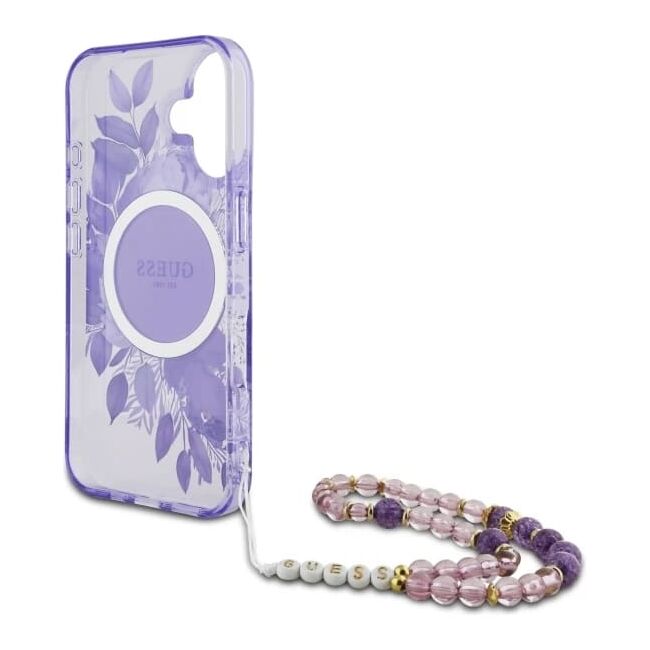 Husa pentru  iPhone 16 Plus cu MagSafe Guess - IML Series - mov