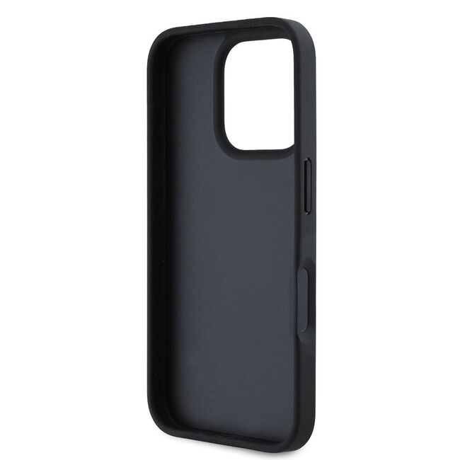 Husa pentru  iPhone 16 Pro Guess - Hardcase 4G Series - negru