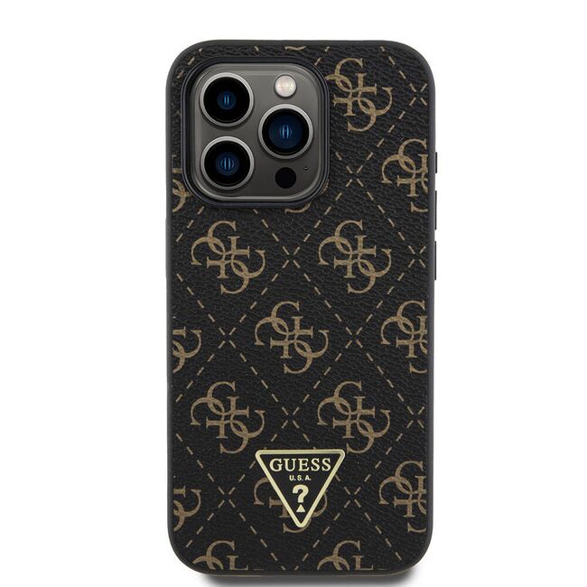 Husa pentru  iPhone 16 Pro Guess - Hardcase 4G Series - negru
