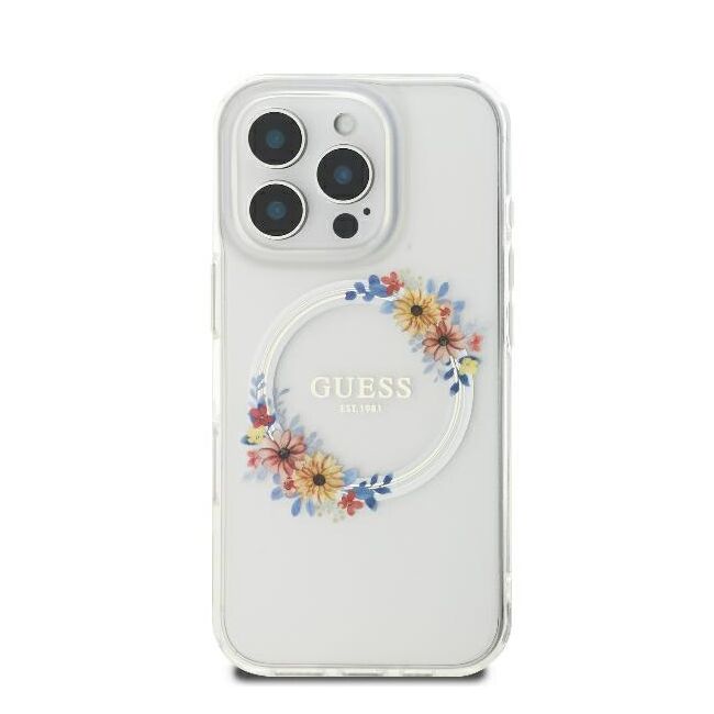 Husa pentru  iPhone 16 Pro Max cu MagSafe Guess - IML Series - clear