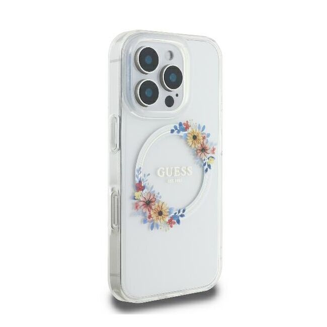 Husa pentru  iPhone 16 Pro Max cu MagSafe Guess - IML Series - clear