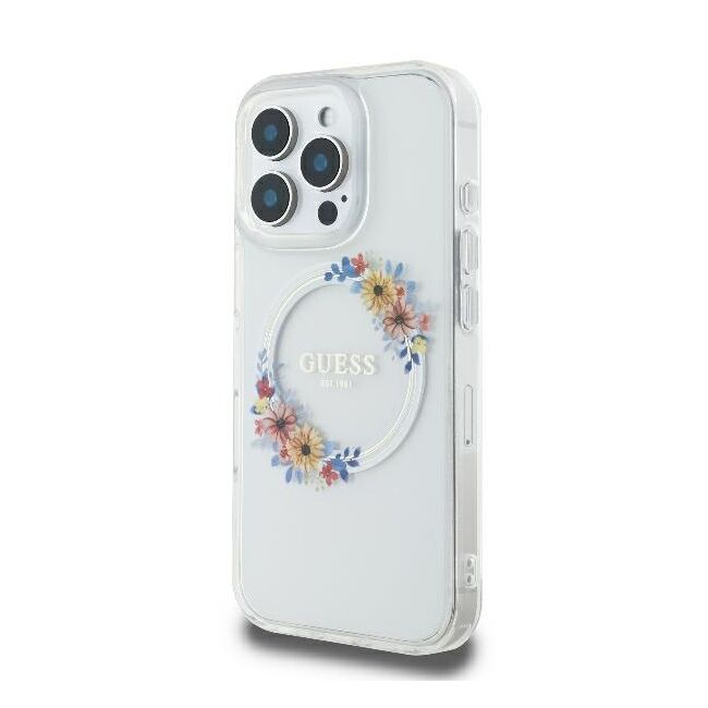 Husa pentru  iPhone 16 Pro Max cu MagSafe Guess - IML Series - clear