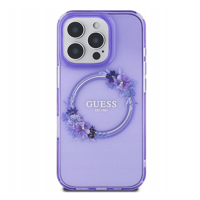 Husa pentru  iPhone 16 Pro Max cu MagSafe Guess - IML Series - mov