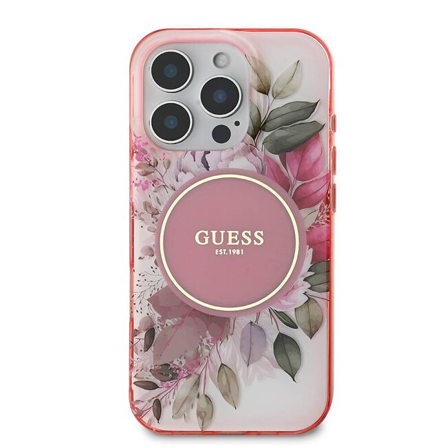 Husa pentru  iPhone 16 Pro Max cu MagSafe Guess - IML Series - roz