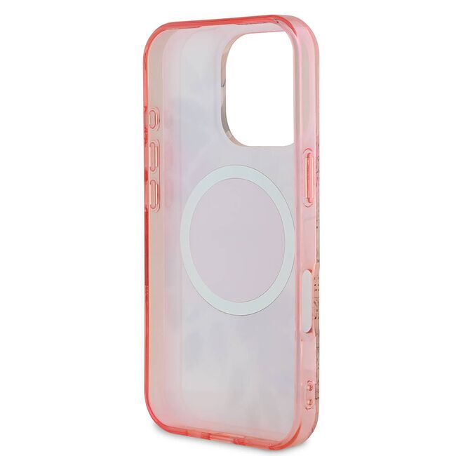 Husa pentru  iPhone 16 Pro Max cu MagSafe Guess - IML Series - roz