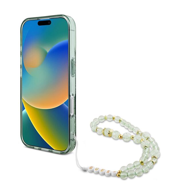 Husa pentru  iPhone 16 Pro Max cu MagSafe Guess - IML Series - verde deschis