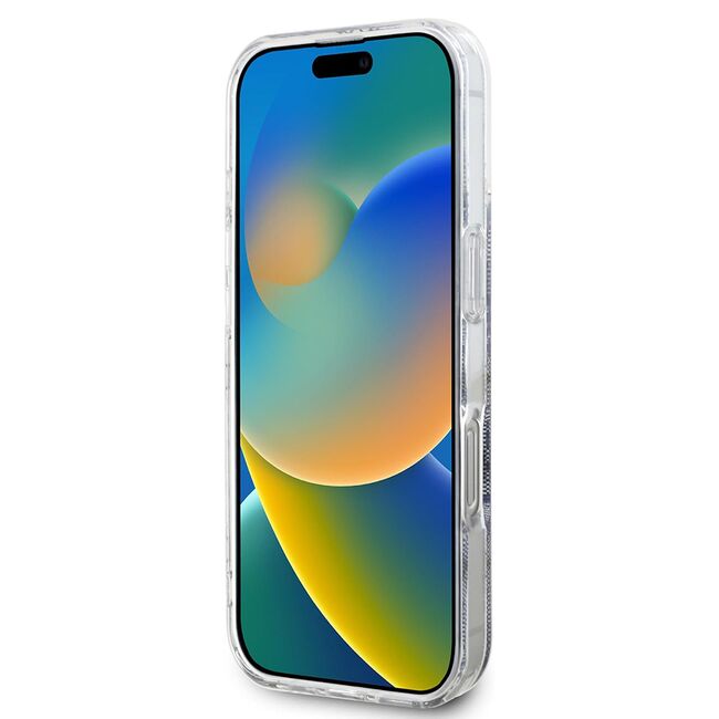 Husa pentru  iPhone 16 Pro cu MagSafe Guess - IML Series - albastru