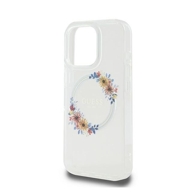 Husa pentru  iPhone 16 Pro cu MagSafe Guess - IML Series - ice