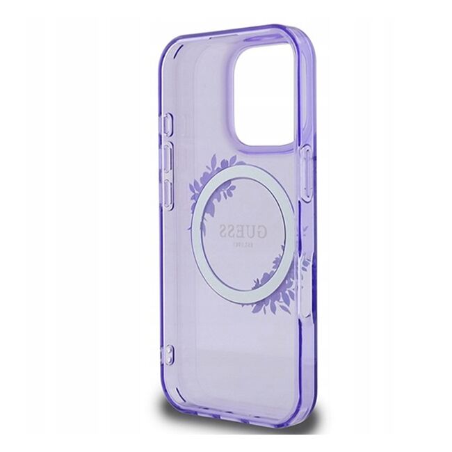 Husa pentru  iPhone 16 Pro cu MagSafe Guess - IML Series - mov
