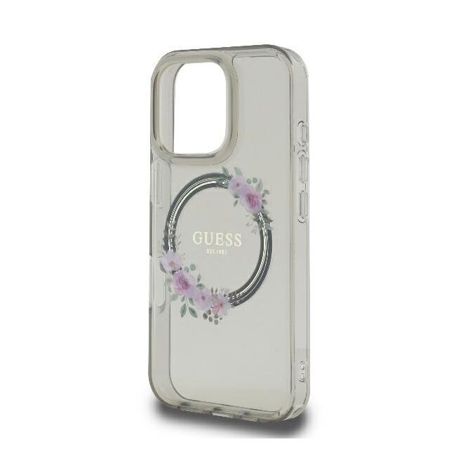 Husa pentru  iPhone 16 Pro cu MagSafe Guess - IML Series - negru royal