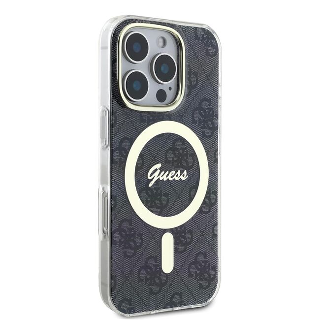 Husa pentru  iPhone 16 Pro cu MagSafe Guess - IML Series - negru