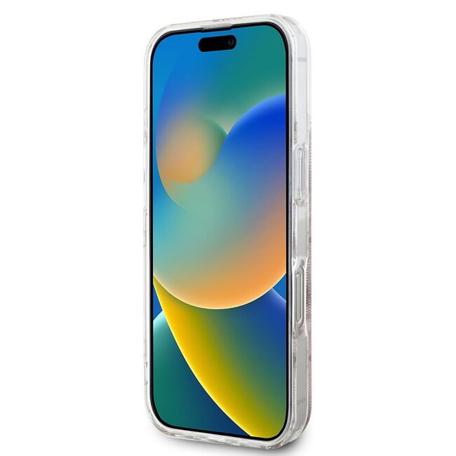 Husa pentru  iPhone 16 Pro cu MagSafe Guess - IML Series - roz neo