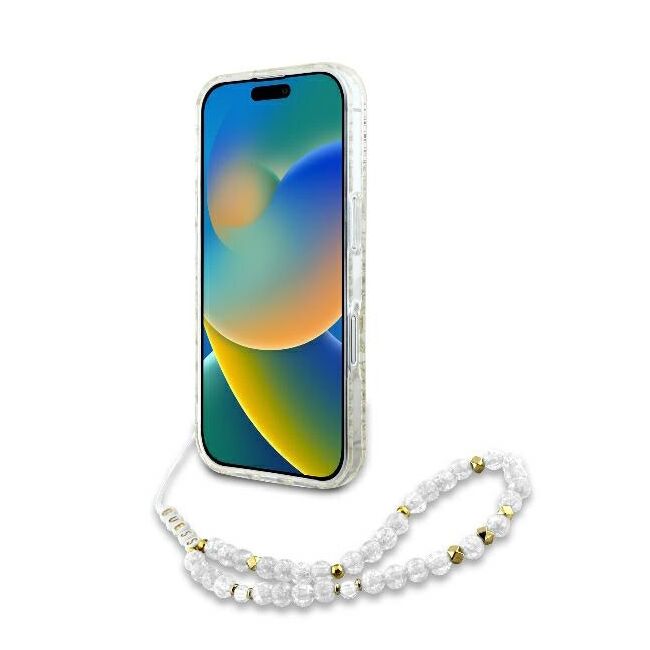 Husa pentru  iPhone 16 cu MagSafe Guess - IML Series - alb