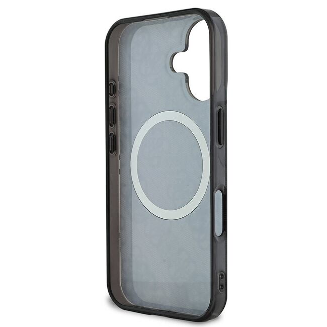 Husa pentru  iPhone 16 cu MagSafe Guess - IML Series - negru denim