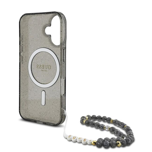 Husa pentru  iPhone 16 cu MagSafe Guess - IML Series - negru royal