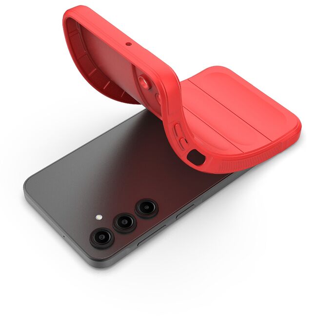 Husa pentru  Samsung Galaxy A16 Liquid Silicone, Microfibre Lining, Non-Slip Airbag Design, negru