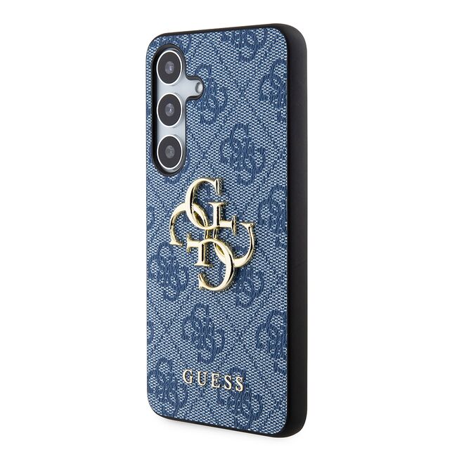 Husa pentru  Samsung Galaxy S24+ Plus Guess - Hardcase 4G Series - albastru