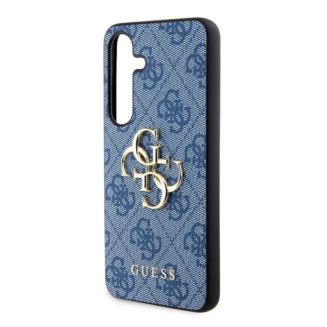Husa pentru  Samsung Galaxy S24+ Plus Guess - Hardcase 4G Series - albastru