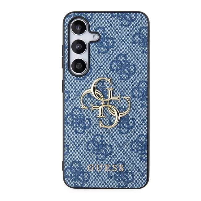 Husa pentru  Samsung Galaxy S24+ Plus Guess - Hardcase 4G Series - albastru