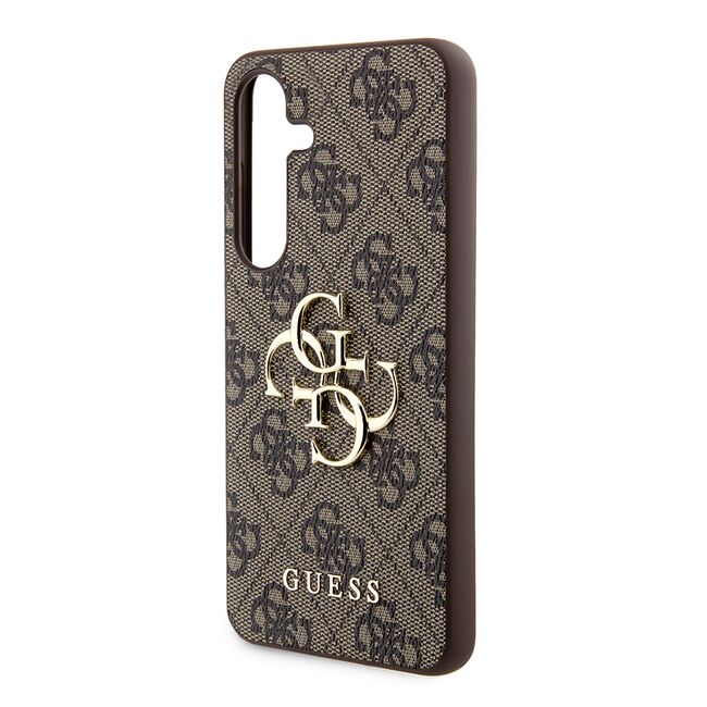 Husa pentru  Samsung Galaxy S24+ Plus Guess - Hardcase 4G Series - maro cafeniu
