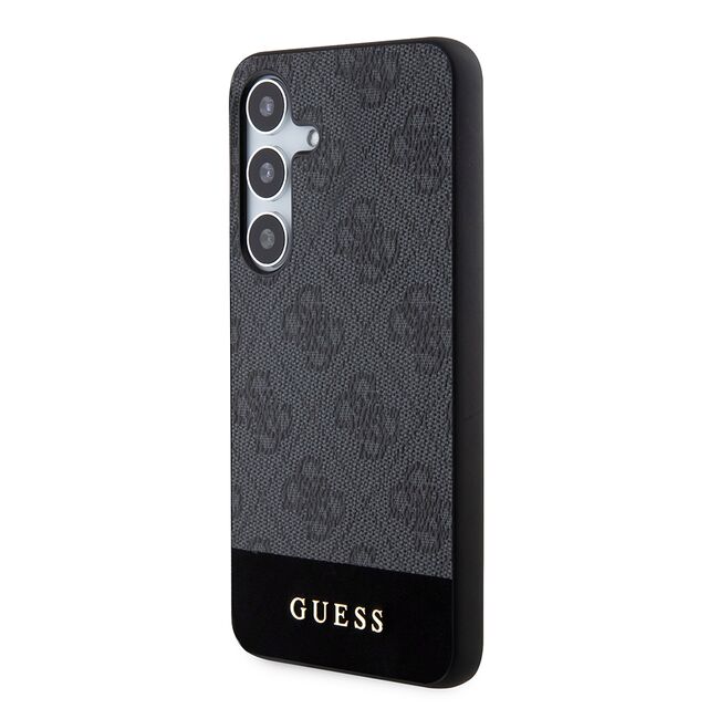 Husa pentru  Samsung Galaxy S24+ Plus Guess - Hardcase 4G Series - negru denim