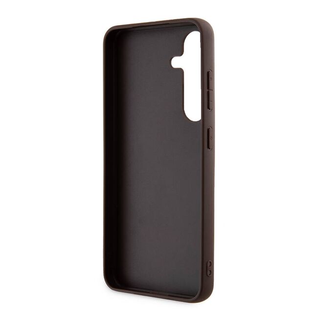 Husa pentru  Samsung Galaxy S24 Guess - Hardcase 4G Series - alb