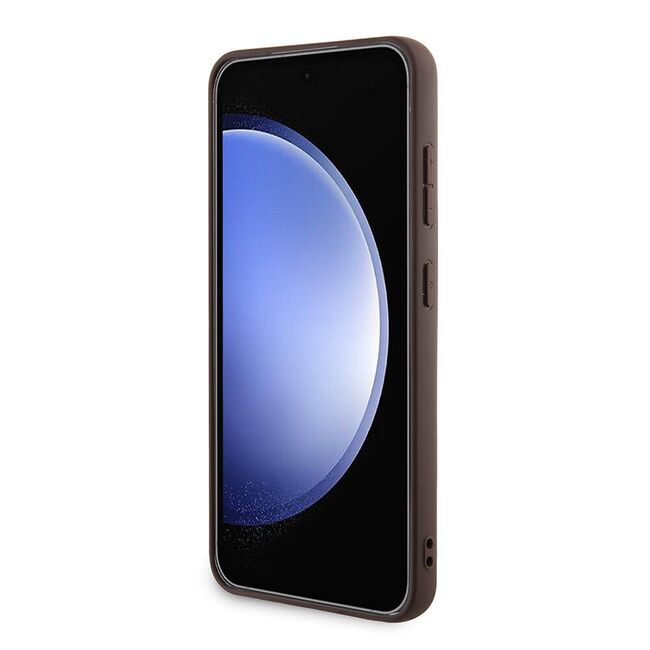 Husa pentru  Samsung Galaxy S24 Guess - Hardcase 4G Series - alb