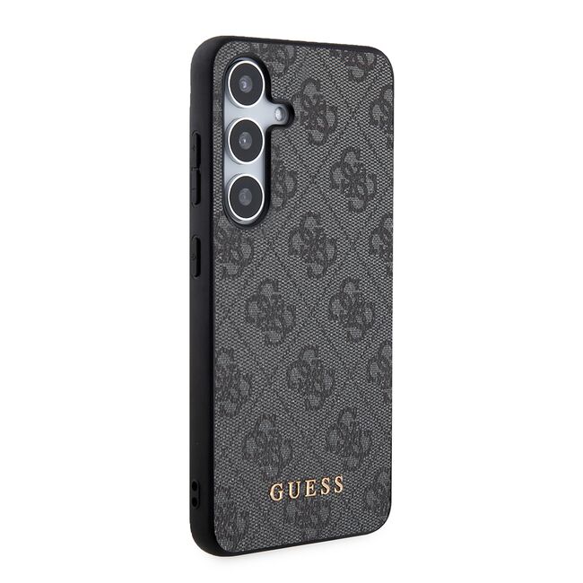 Husa pentru  Samsung Galaxy S24 Guess - Hardcase 4G Series - negru mat