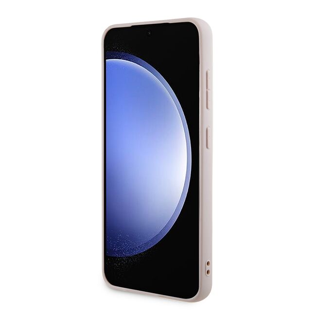 Husa pentru  Samsung Galaxy S24 Guess - Hardcase 4G Series - roz