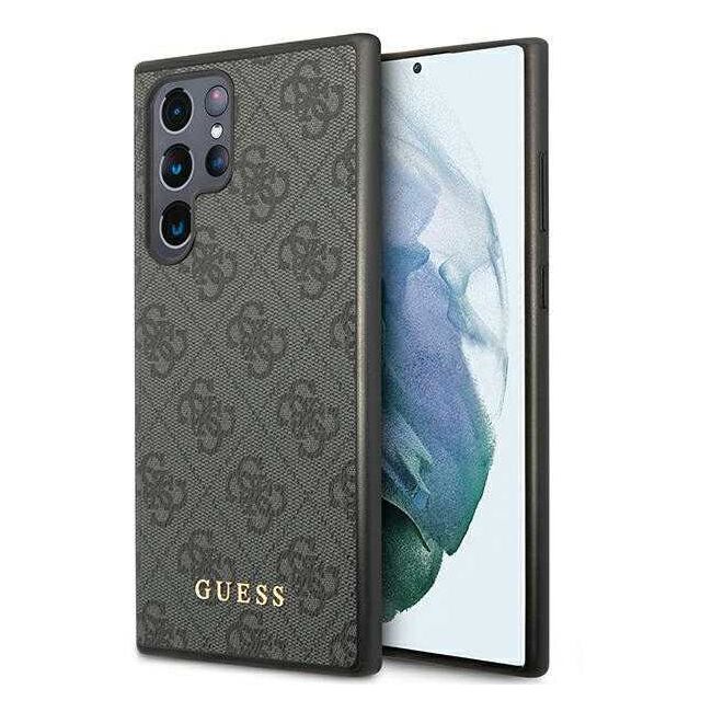 Husa pentru  Samsung Galaxy S24 Ultra Guess - Hardcase 4G Series - negru denim