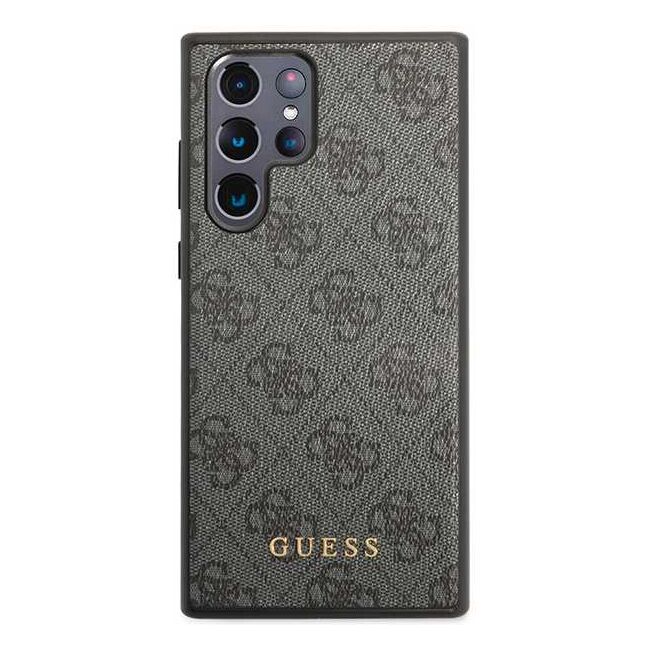 Husa pentru  Samsung Galaxy S24 Ultra Guess - Hardcase 4G Series - negru denim