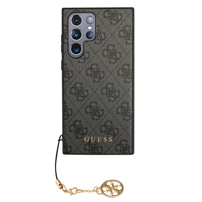 Husa pentru  Samsung Galaxy S24 Ultra Guess - Hardcase 4G Series - negru royal