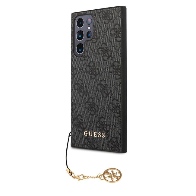 Husa pentru  Samsung Galaxy S24 Ultra Guess - Hardcase 4G Series - negru royal