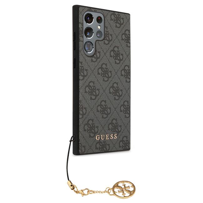 Husa pentru  Samsung Galaxy S24 Ultra Guess - Hardcase 4G Series - negru royal