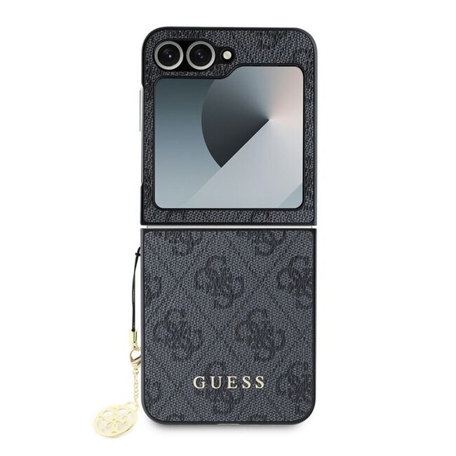 Husa pentru  Samsung Galaxy Z Flip 6 cu Guess - Hardcase 4G Series - negru