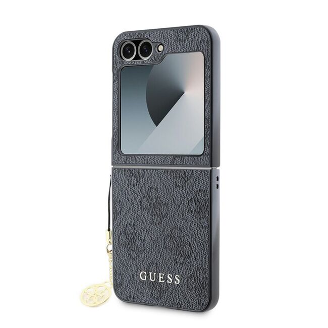 Husa pentru  Samsung Galaxy Z Flip 6 cu Guess - Hardcase 4G Series - negru