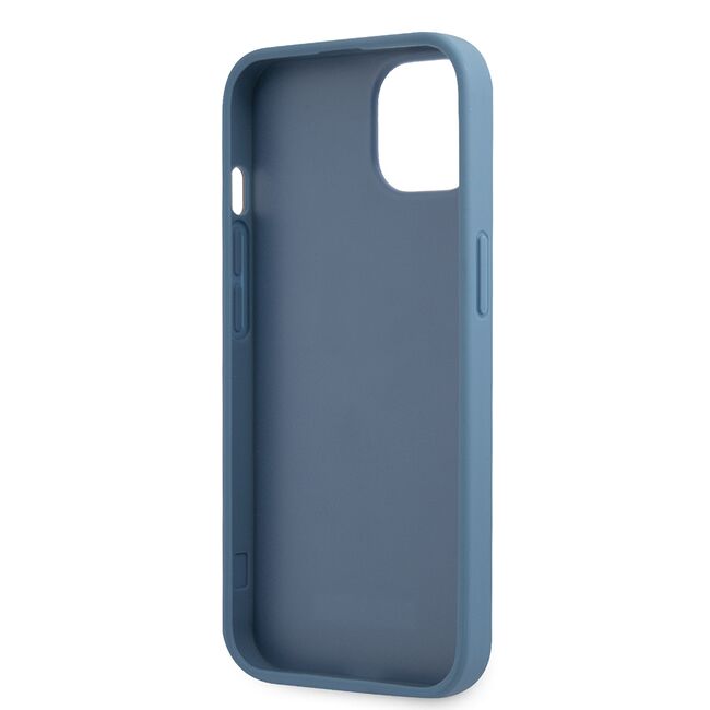 Husa pentru  iPhone 15 Guess - Hardcase 4G Series - albastru deschis