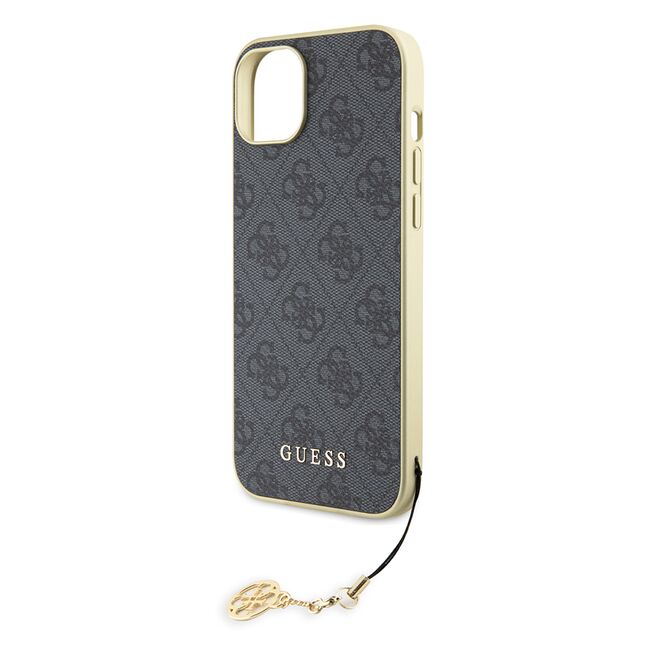 Husa pentru  iPhone 15 Plus Guess - Hardcase 4G Series - grey
