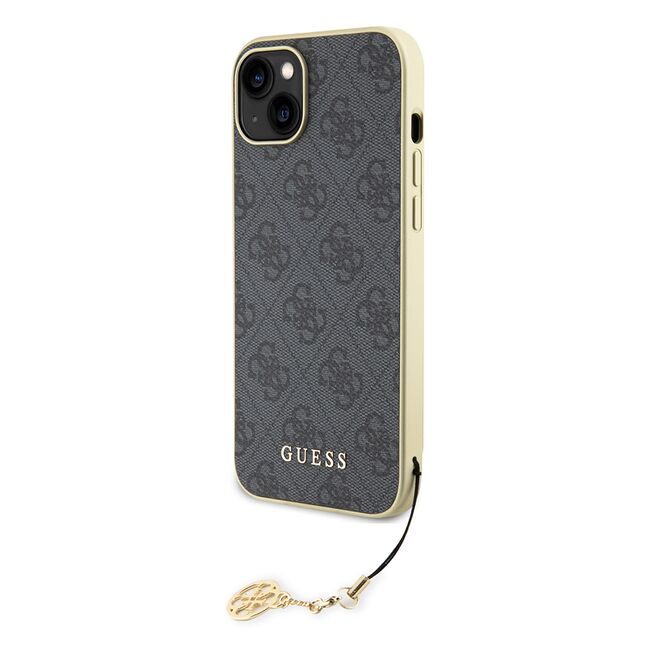 Husa pentru  iPhone 15 Plus Guess - Hardcase 4G Series - grey