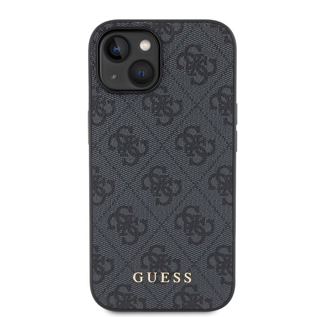 Husa pentru  iPhone 15 Plus Guess - Hardcase 4G Series - gri