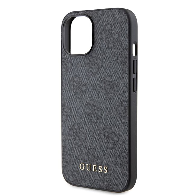 Husa pentru  iPhone 15 Plus Guess - Hardcase 4G Series - gri